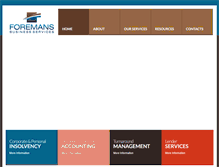 Tablet Screenshot of foremans.com.au